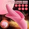 Jouets sexuels masseur langue léchage stimulateur de Clitoris mamelon produits de Masturbation orale stimulant les haricots de miel pour les femmes 18