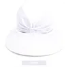 Szerokie czapki brzegowe 2023 Spring Summer Sun Hat żeńska elastyczna elastyczna czapka