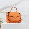 Bolso de lujo ligero para mujer, bolso de mano con cadena acrílica, portátil, oblicuo, de marca grande, de alta textura