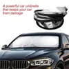 Schaduw Universal Big Auto auto voorraam voorruit vouwen vizier reflecterende uv sunshade warmteblok voertuigen bedekken s