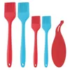 Outils accessoires pâtisserie brosse à badigeonner Silicone brosses cuisine cuisson huile porte-cuillère pour griller BBQ Barbecue cuisson