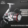 Baitcasting Reels LIZARD 9000/10000/12000 Size Full Metal Spool Spinning Big Sea Fishing Reel Jigging Trolling Long S Casting Carp