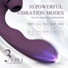 Vuxen massager iphisi klitoris sugande vibrator g-plats vibrerande dildo laddningsbar bröstvårtstimulator sucker sexleksaker för kvinnliga par