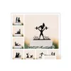 Other Festive Party Supplies Mixed Funny Style Wedding Cake Topper Bride Groom Mr Mrs Black Acrylic Decorating Drop Delivery Home G Dhrp5