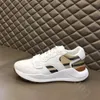 2023 Designer schoenen heren gestreepte hardloopschoenen vintage sportschoenen platform trainer seizoen tinten flats trainers merk klassieke buitenschoen