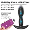Sex Toys massager Bluetooth Anal Vibrators For Men Prostate Masturbators Women APP Control Thrusting Dildo Vibrator for Adults 1