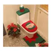 Kerstversiering Toilet Er Thuis Voor Sneeuwman Kerstman Deksel Jaar Xmas Ornamenten Drop Levering Tuin Feestelijke Feestartikelen Dhjn6