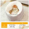 Cat Beds Furniture Hoopet Bed House Pet Dog For Bench Cats Cotton Pets Products Puppy Soft Comfortable Winter T200101 Drop Deliver Dh08O