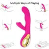 Sex Toys Massager Dildo Rabbit Vibrator Clitoris Stimulator Erotic For Women G Spot Massage Double Motors Female Masturbators