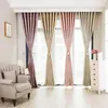 Gordijn drapeert Europese kationische jacquard schaduwgordijnen voor woonkamer slaapkamer raamscherm decoratie op maat