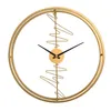 Relógios de parede Modern Home Decoration Fashion Ultra-Quiet Clock Room Living Personality Art Deco adesivo