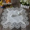 Table Mats Place Mat Pad Cloth Embroidery Cup Mug Coffee Tea Doily Drink Christmas Glass Placemat Dinner Party Kitchen