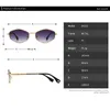 Sunglasses Fashion Vintage Small Frame Rhombic Women Men Designer Travel Chain Sun Glasses UV400 Eyewear