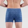 Modelo de cueca modelo convexo boxershorts para homens confortáveis ​​lingerie skinny masculino impressão personalizada knickes elástica 3d u calcinha