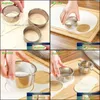 Baking Pastry Tools 3Pcs/Set Stainless Steel Dumpling Mold Dough Presser Cutter Ravioli Maker Kitchen Drop Delivery Home Garden Di Oty8E