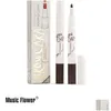 ENCOBRANTES Music Music Flower Liquid Pen Enhancer 6 Cores Quatro Cabeça Drop Drop Drop Drop Entrega Saúde Maquiagem de Maquiagem Dhor6