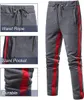 Heren tracksuits Mens Track Suits 2 -delige herfst winter jogging pakken sets sweatsuits hoodies jassen en atletische broek mannen kleding 230114