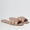 أفضل تحية فاخرة Nu Pieds 05 Sandals Shoes Slides Leather Slides Flats Lady Beach Sandals عارض