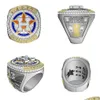Trzy kamienne pierścienie 20212022 Astros World Houston Baseball Championship Pierścień nr 27 Altuve nr 3 Fani Podarunek