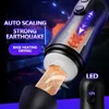 Adult massager Vagina Blowjob Sucking Masturbator Men's Automatic Powerful Thrust Heating Sex Tools Male Real Pussy Toys Machine