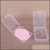 Storage Boxes Bins Makeup Organizer Face Mask Rec Empty Cases Jewelry Transparent Plastic Packaging Mascarilla 0 54Qb C2 Drop Deli Dhrvh
