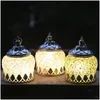 Party Decoration Creative Colorf Light Battery Wedding Candlelit Dinner för jul Ramadan Halloween Garden 200929 Drop Delivery Dhmau