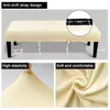 Chair Covers Soft Stretch Dining Room Velvet Cover Elastic Bench Slipcover Seat Protector For Living Kitchen BedroomChair