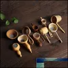 TEA STYRERS PORTABLE BAMBUS RATTAN GOUD SHAPED BLED STRatt f￶r borddekorceremoni Tillbeh￶r Drop Delivery Home Garden Kitch Otkvi