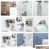 Hooks Rails Adhesive Mtipurpose Hook Wall Mount Mop Organizer Holder Shelf Brush Broom Hanger Kitchen Bathroom Strong Inventory Wh Dhalz