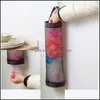 Other Household Sundries Plastic Bag Holder And Dispenser Polyester Transparent Grid Hanging Garbage Bags Storage Kitchen Bathroom S Otpuy