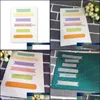 Strumenti artigianali Sentiment Banners Metallo Fustelle Stencil per fai da te Scrapbooking Timbro/P O Album Decorativo Goffratura Carte di carta Drop Oty0U