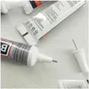 네일 접착제 B7000 15ml Mtipurpose Adhesive Diy Jewelry Rhinestones 고정 터치 SN 미들 프레임 하우징 유리 유리 배달 건강 DHYT6