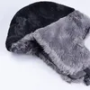 Berretti uomini Accessori Trapper Accessori Porgosi per bombardieri invernali Cappelli da pelliccia Cappello caldo a prova di doccia