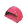 Tentes et abris Tente de camping Voyage en plein air Plage Parasol imperméable Auvent Mini tête pliante Protection UV Couverture Sun Shelter