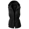 Women's Vests Stylish Autumn Vest Single-breasted Lady Coat Sleeveless Plus Size Women Thermal