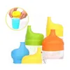 Drinkware Tapa Sile Sippy Tapas Seguridad para niños Estirable a prueba de fugas Bebé Beber Entrenamiento Botella de agua Copa Accesorios Drop Deliver Dhfjg