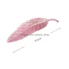 Hair Clips Barrettes Fashion Jewelry Leaf Barrette Headdress Hairpin Handmade Clip Pin Girls Lady Cute Leaves Drop Delivery Hairjew Dh9V3