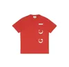 Gci3 Hommes Chemises Été Designer T-shirt En Plein Air Pur Coton T-shirts Impression Col Rond À Manches Courtes Casual Sweat-Shirt De Sport Luxueux Couples Même Vêtements