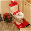 Kerstversiering Toilet Er Thuis Voor Sneeuwman Kerstman Deksel Jaar Xmas Ornamenten Drop Levering Tuin Feestelijke Feestartikelen Dhjn6