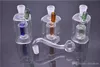 Partihandel mini glas bongs oljeriggar inline perc rökning vatten rör dab olje riggar vatten rör bong med 10 mm hane oljebrännare rör och slang