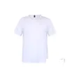 Party Favor Sublimation Blank Tshirt White Polyester Shirts Short Sleeve For Diy Crew Neck Xl 2Xl 3Xl Drop Delivery Home Garden Fest Dhow6