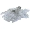 Strings Sneeuwvlokken Gordijn Licht 3X0.8M Kerst Fairy Ijspegel Voor Slaapkamer Muur Party Indoor Outdoor Decor