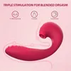 Sex Toys Massager Clitoris Stimulator for Women Nipple Vibrator Clitorial Dildo Vaginal Tongue Suck trosor för att tillfredsställa