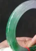 Bangle Top Quality Natural Emerald Bracelet Exquisite Passion Jade Jewelry Accessory