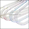 HANGERS RACKS 4045CM NONSLIP TRANSPARENT HANGER Plastkläder osynliga garderobsställ PAE13981 Drop Delivery Home Garden Houseke OT0PZ