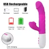 Seksspeeltjes stimulator 3 in 1 Verwarming Rabbit Vibrator Clitoris Zuigen Vagina G Spot Stimuleren Vibrators Telescopische Roterende Dildo voor Vrouwen