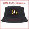 Breda brimhattar Goodnight Punpun Oyasumi Black Panama Bucket Hat Men Women Summer Cap High Quality Cool