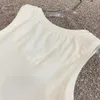 Projektantki Women Tanki Camis Anagram haftowane bawełniane blony zbiorniki szorty zcięte zabytkowe fitness kamizelka joga koszulka koszulka solidne elastyczne femme Suit9