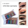 ￖgonskugga/foderkombination handaiyan 10 f￤rger/pack matt f￤rg eyeliner kit makeup vattent￤t f￤rgfoder penn￶gon smink cosme dh34u