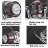 Baitcasting Reels LIZARD 9000/10000/12000 Size Full Metal Spool Spinning Big Sea Fishing Reel Jigging Trolling Long S Casting Carp